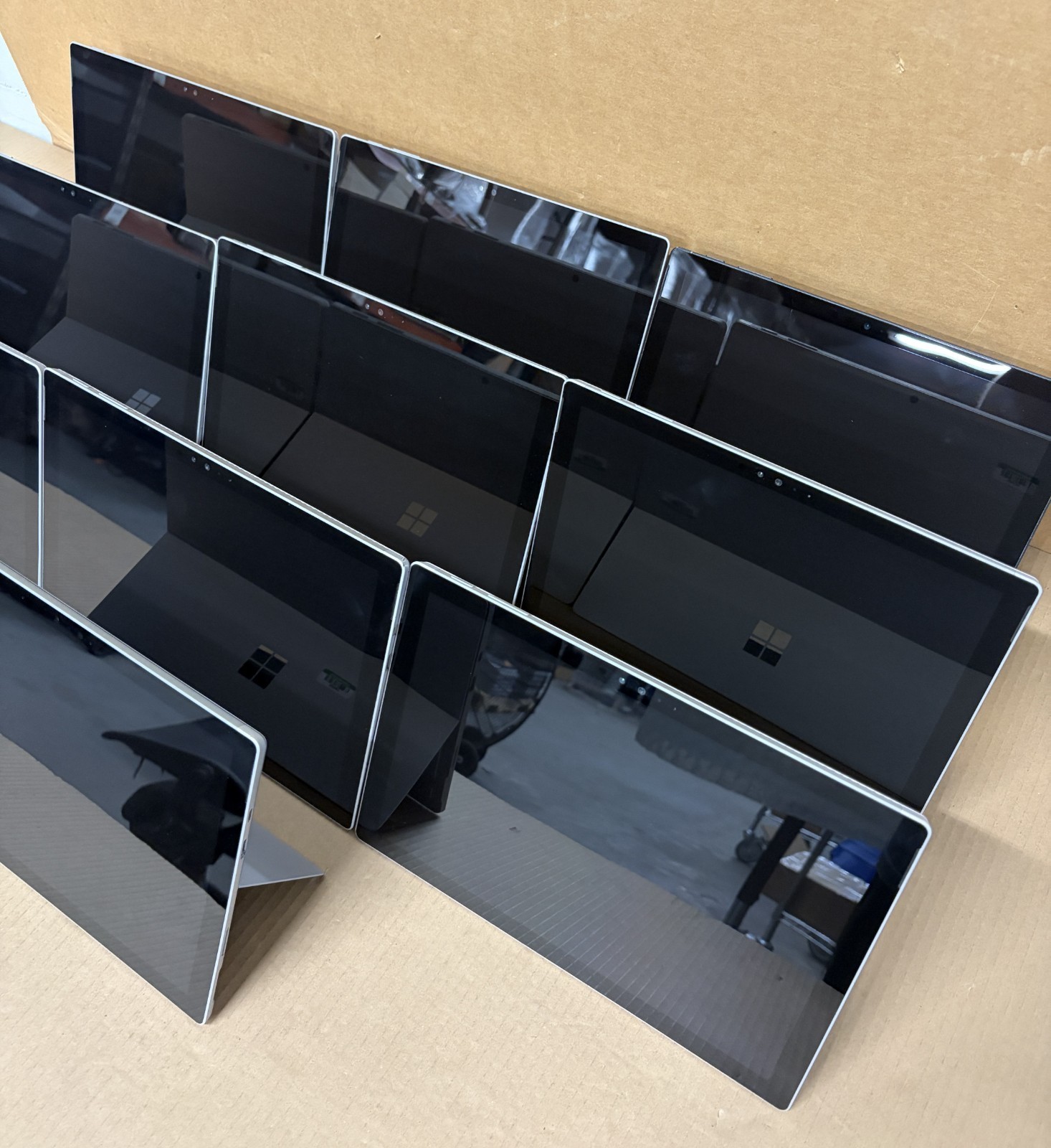 Lot of 10 Microsoft Surface Pro 1724/1796/1866 | 128/256GB SSD FOR PARTS H