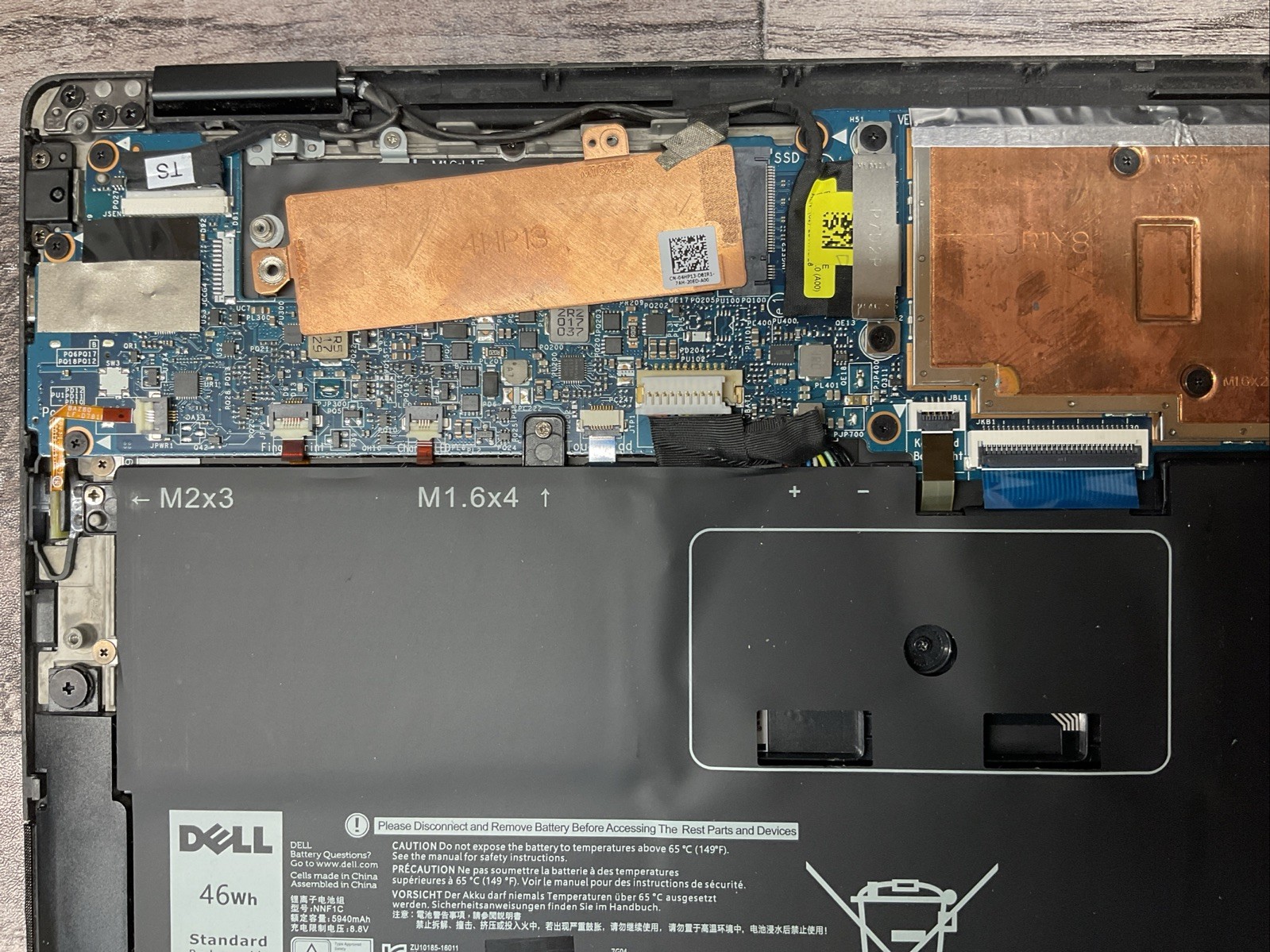 Dell XPS / Intel Core i7 7th Gen / Touchscreen / Parts Repair / J9
