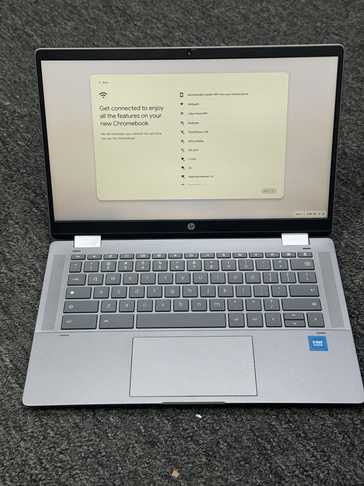 HP CHROMEBOOK PLUS 14BT-CD000 14″ TOUCHSCREEN 2 IN 1 INTEL I3-N305 3.8GHZ 8GB