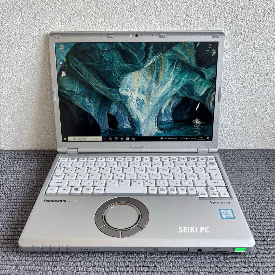 Let’s Note CF-SZ6 SZ6 Core i7-7500U Memory 8GB SSD 256GB USED