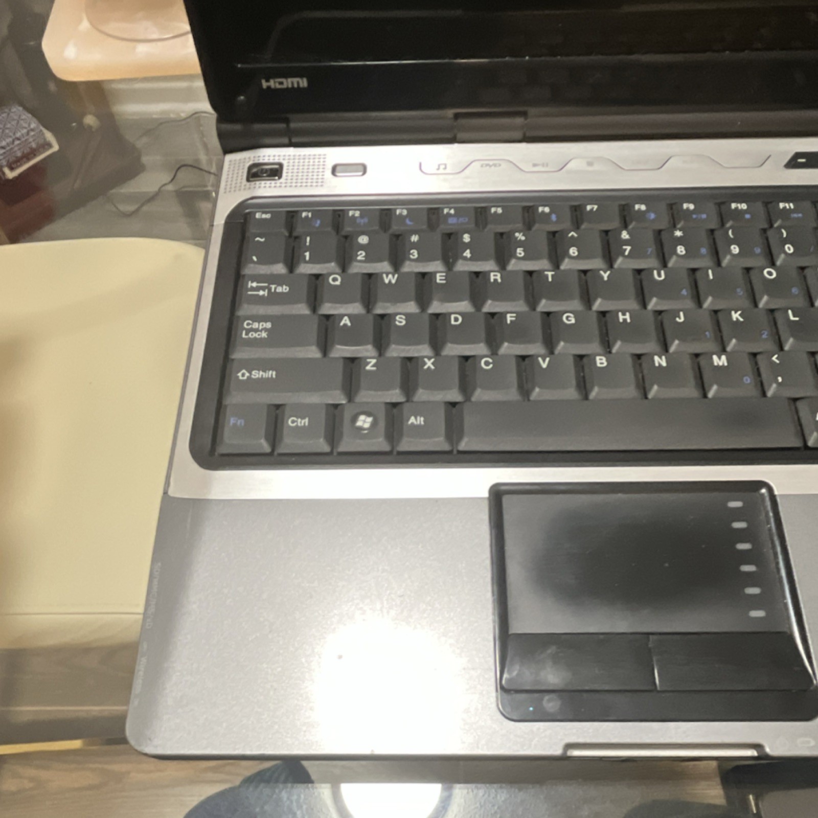 Gateway W350A AMD Turion X2 Windows Vista 15.6″ Notebook Webcam HDMI ATI Radeon