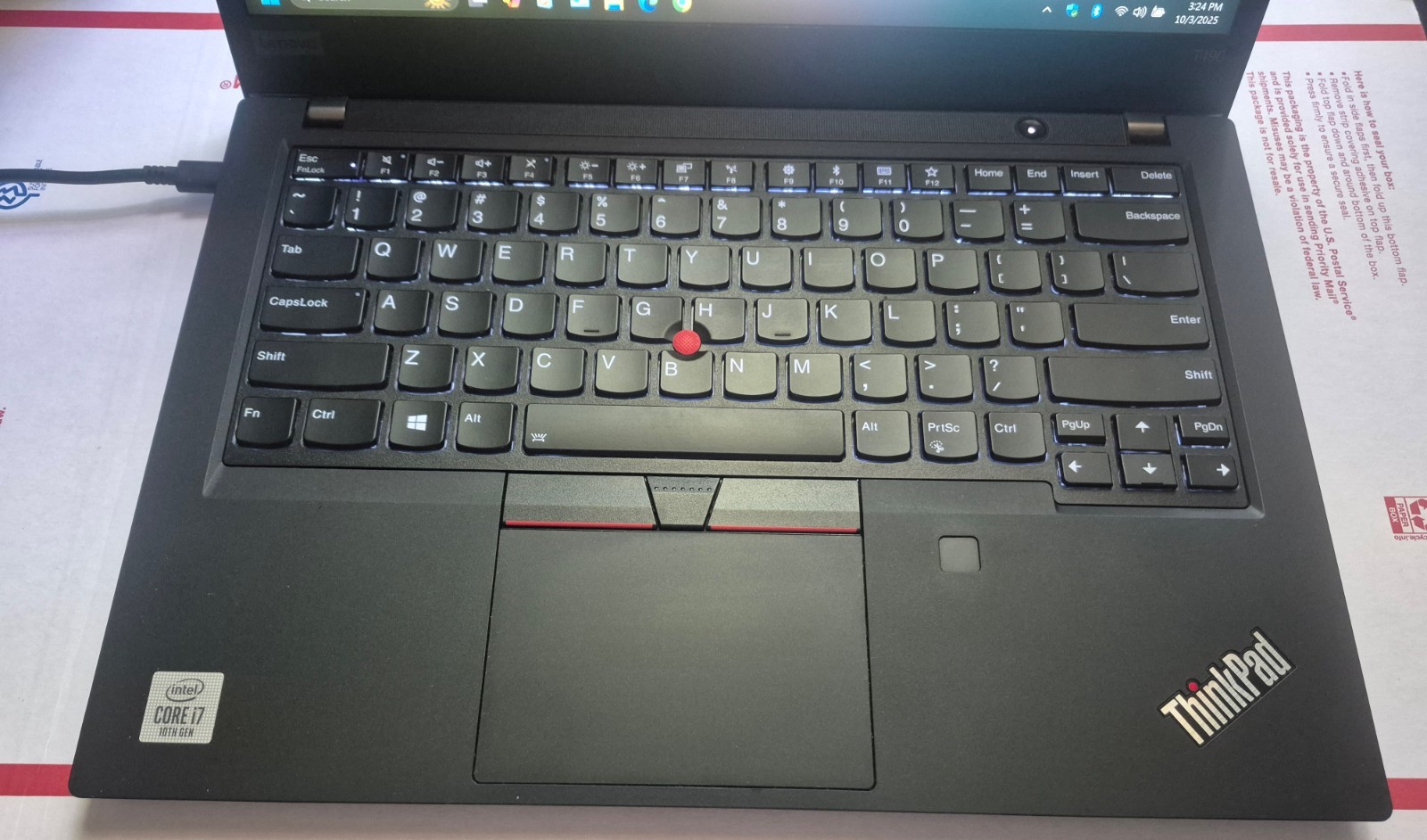 LENOVO THINKPAD T490 TOUCH i7-10510U 16GB RAM 512GB NVMe WIN 11 + OFFICE 2021