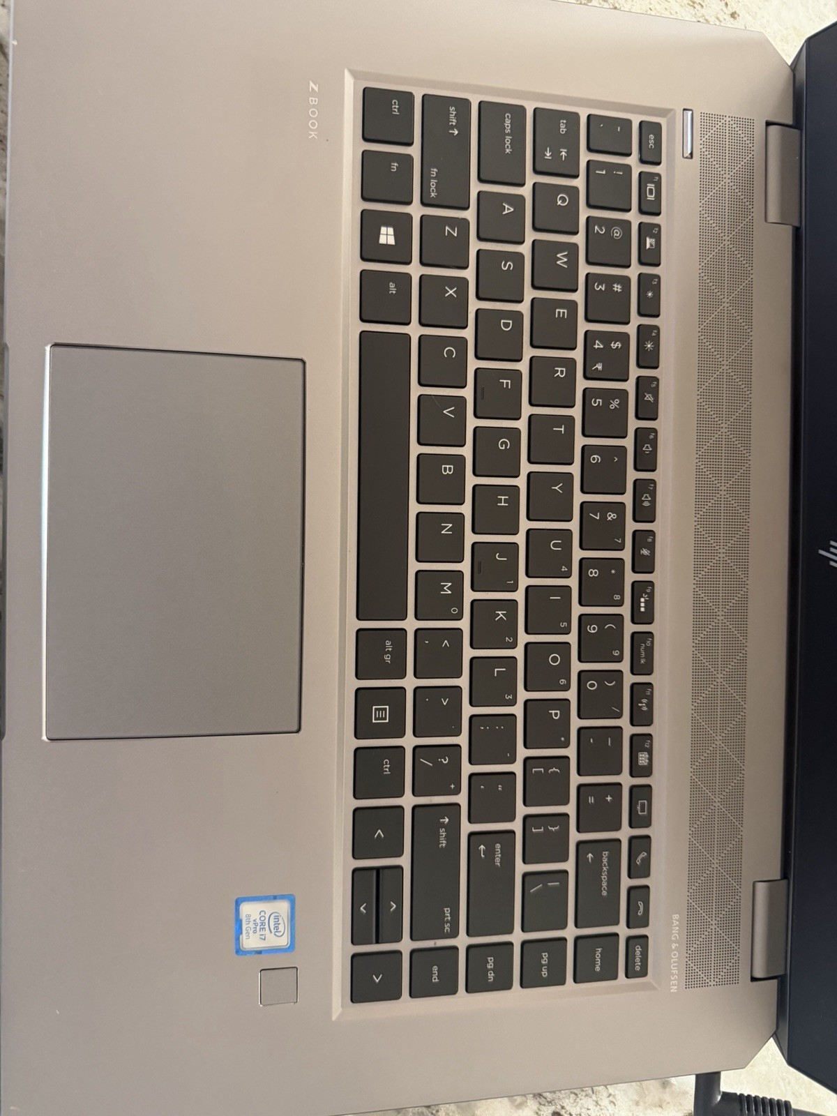 HP Z Book Laptop Intel i7 2.6ghz 16GB RAM 556GB SSD