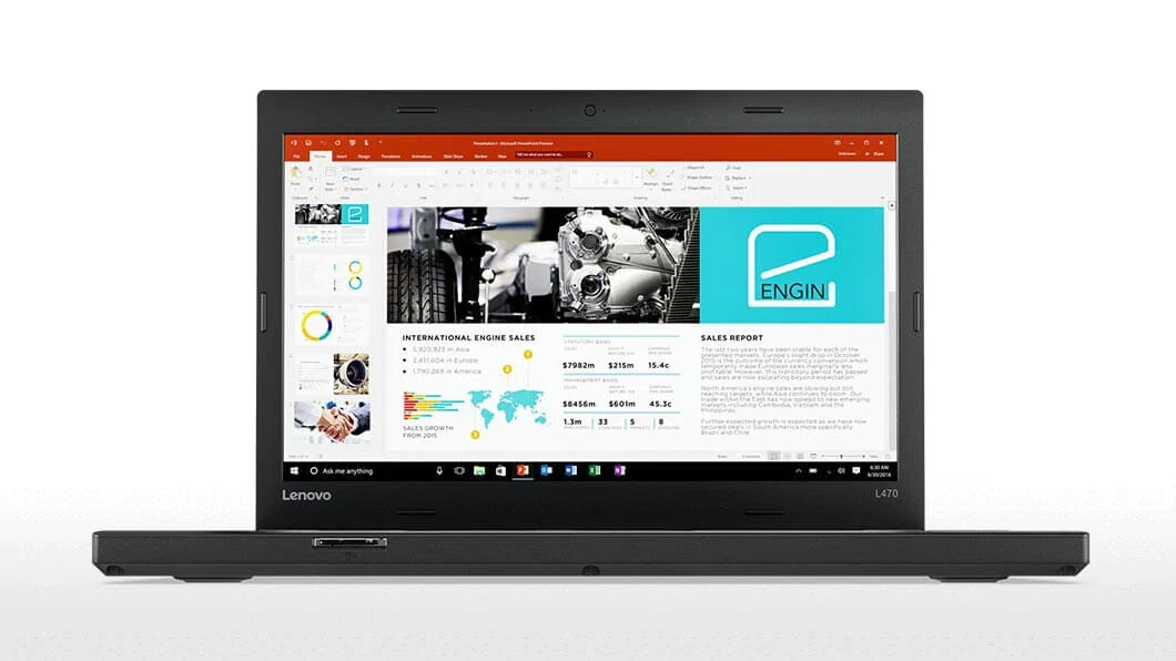 Lenovo ThinkPad L470 i5 2.3 8GB 256GB SSD 14 inch 1366x768p Windows 11 – Office