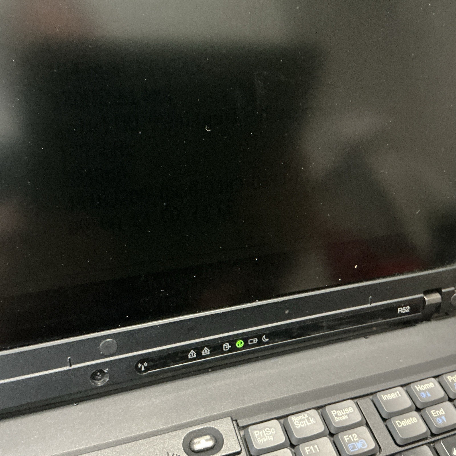 IBM ThinkPad R52 Intel Pentium M 1.86GHz – Dim Screen – READ