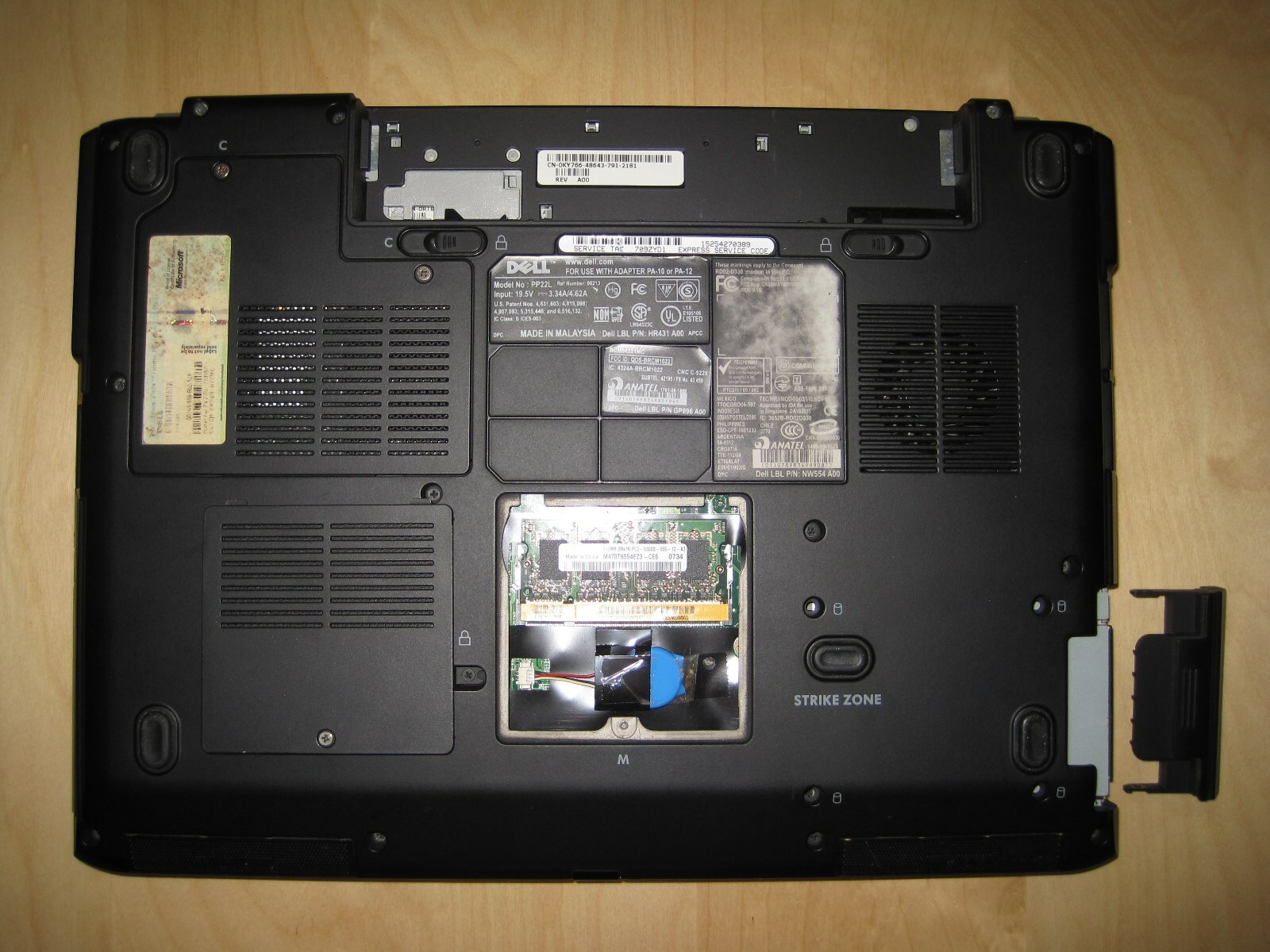 Lot of 4 Laptop- Dell Inspiron 1520 1521 HP Pavilion dv6-3025dx Acer Aspire 5315