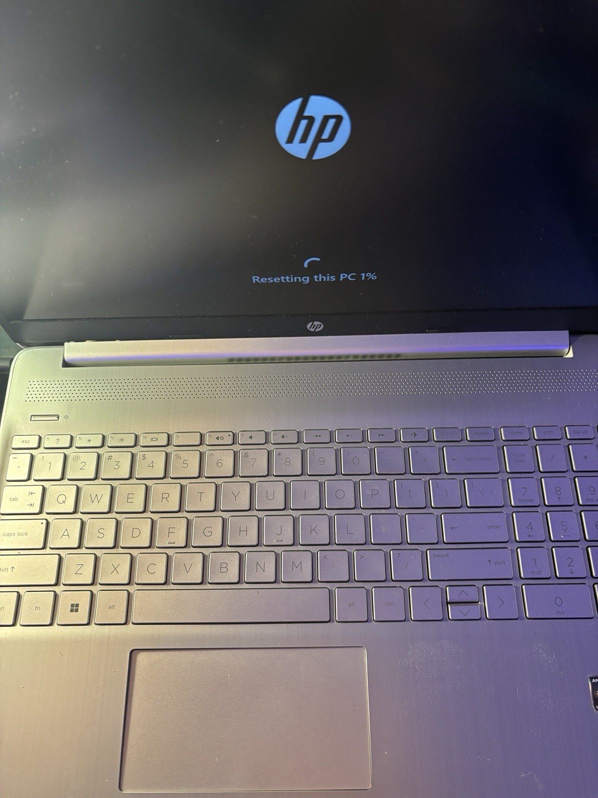HP laptop 15-ef1082wm 15.6″ Laptop Ryzen 3 2.60GHz 8GB 256GB