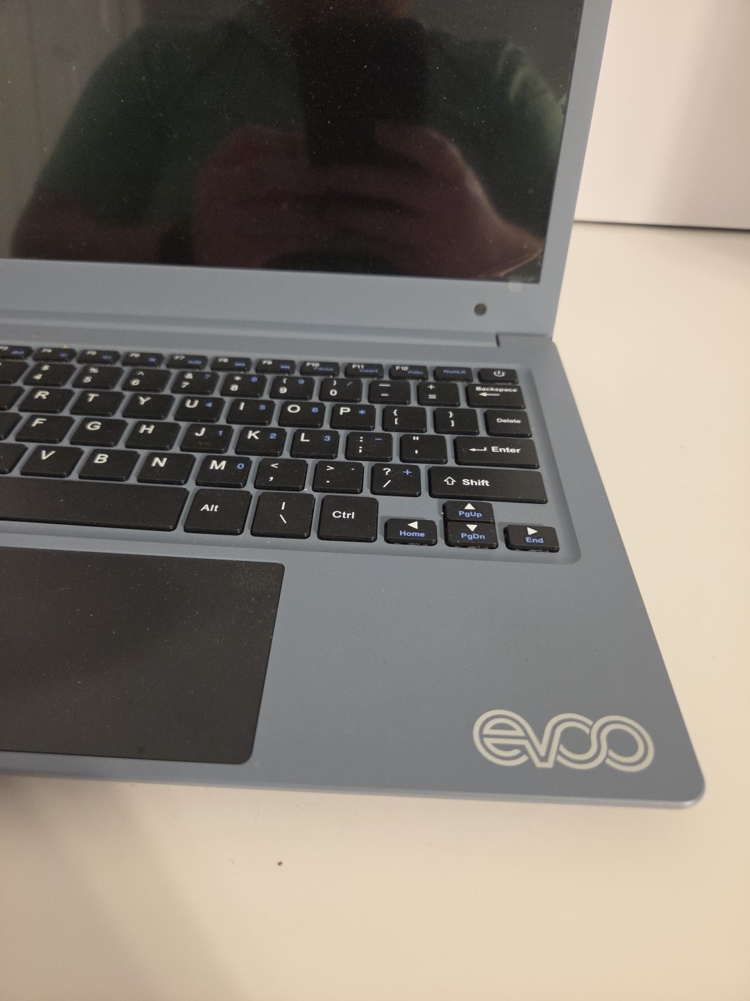 EVOO EV-C-116-5 Laptop Purple Not Tested As Is