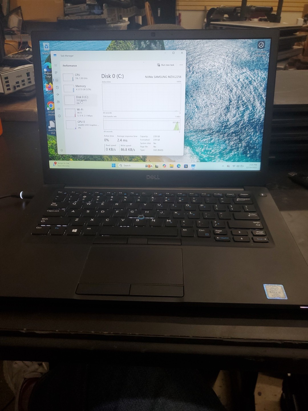 Dell Latitude 7490 14″ Touch (Intel Core i5-8350U, 16GB 256 GB SSD) 121925-3