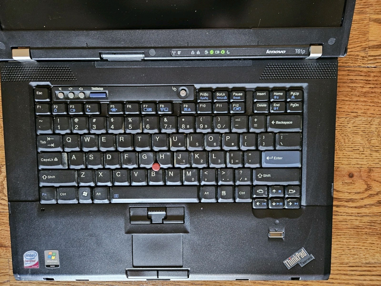 Lenovo ThinkPad T61p Laptop No boot For parts