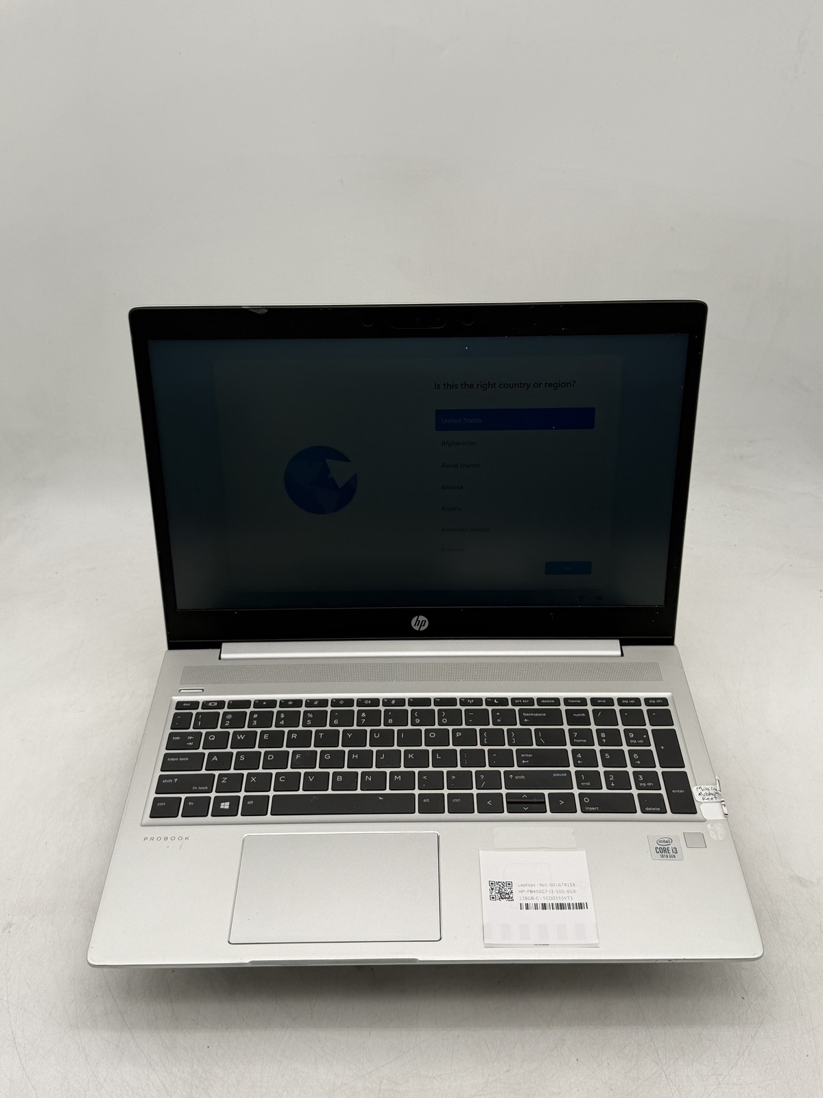 HP ProBook 450 (G7) 15.6″ i3-10110U 8GB 128GB WIN 11 READ