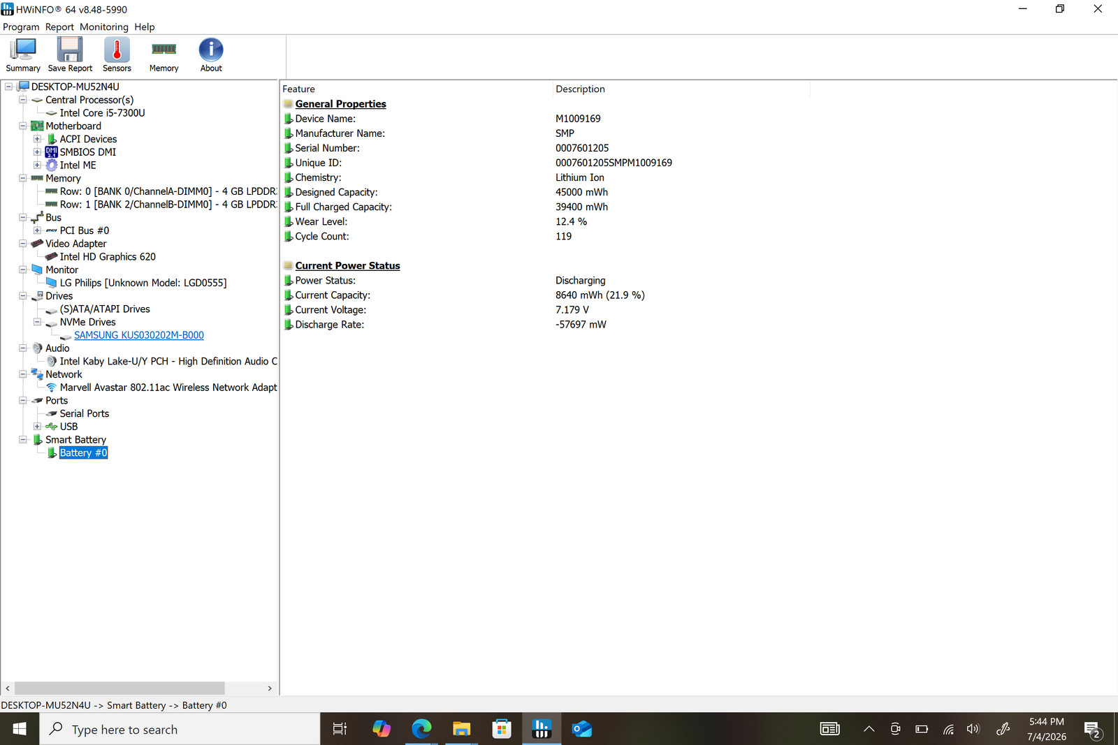 Microsoft Surface Pro 5 1807 12.3″ i5-7300U, 8GB, 256GB SSD, Windows 10 Pro LTE
