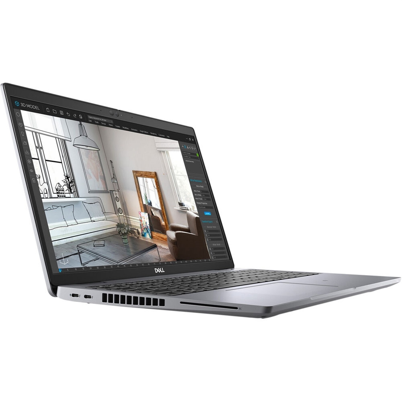 Dell Precision 3560 15.6″ 32GB 512GB, Silver