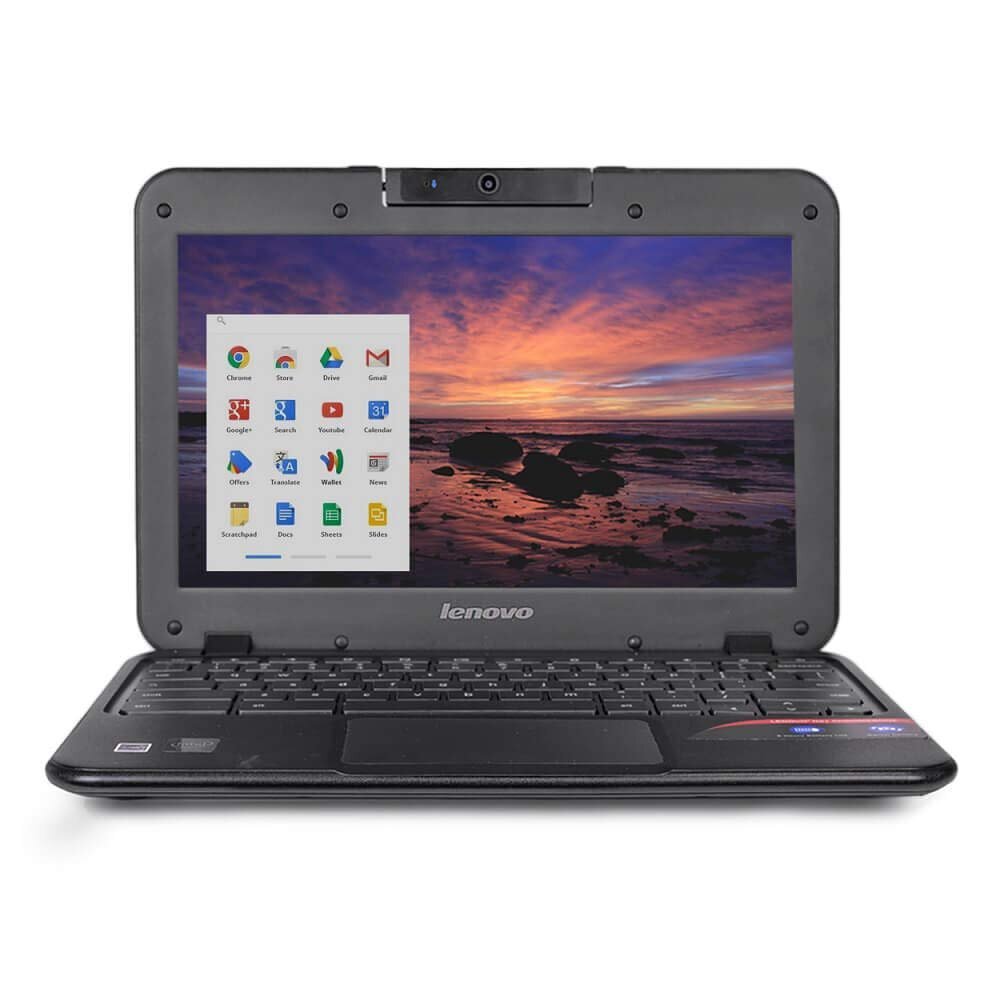 Lenovo N21 11.6″ Chromebook Laptop, Intel N2840 2.16GHz Dual-Core, 16GB Solid…