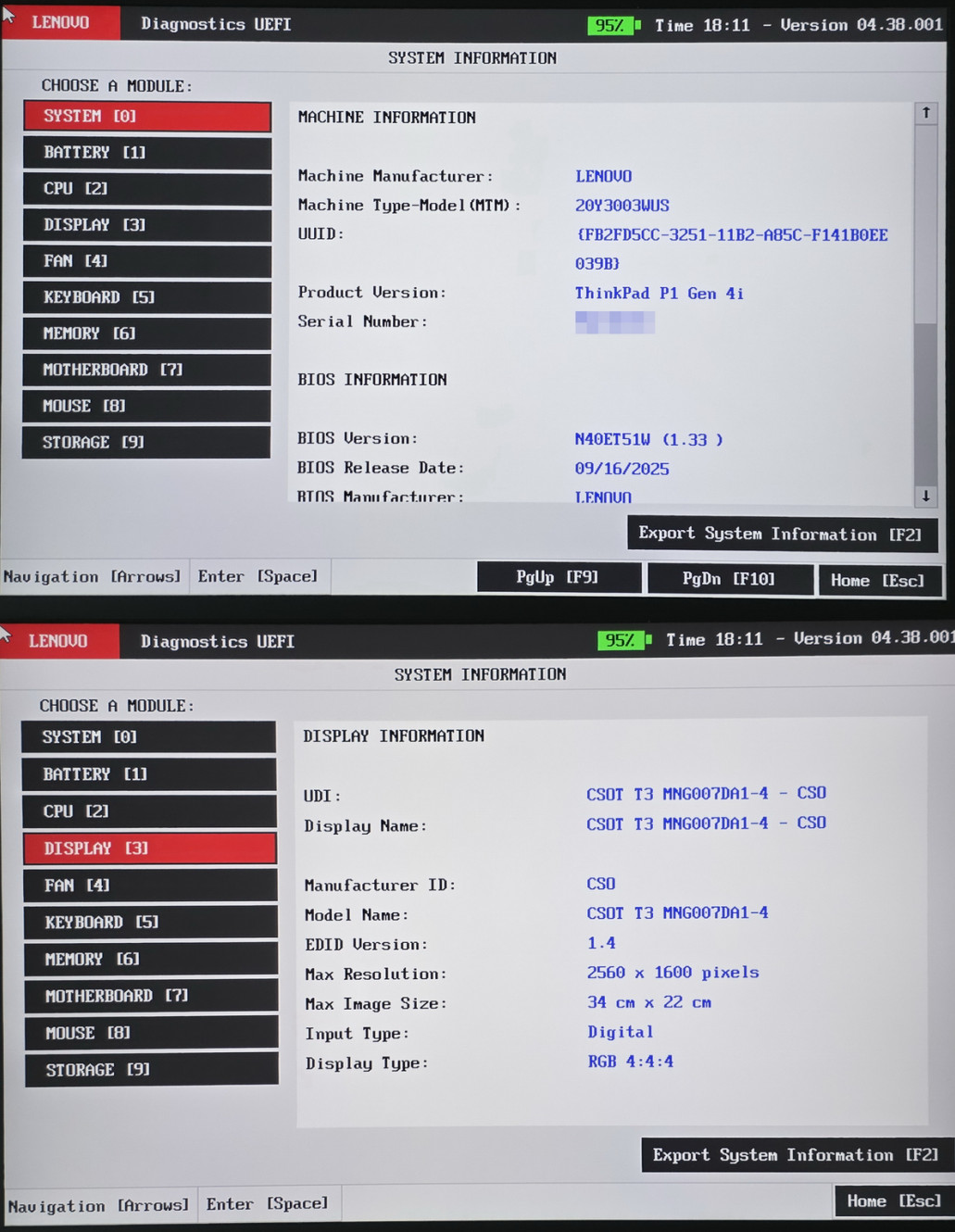 Lenovo ThinkPad P1 Gen 4 i7-11800H 16 2560×1600 16GB 512GB SSD NVIDIA RTX A2000