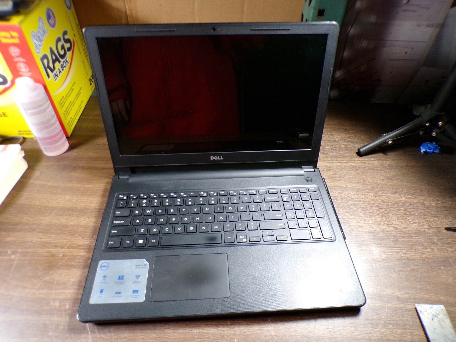 DELL INSPIRON 15 3567 INTEL CORE I3-7100U 2.40GHZ 6GB RAM **NO HD/ NO CADDIE