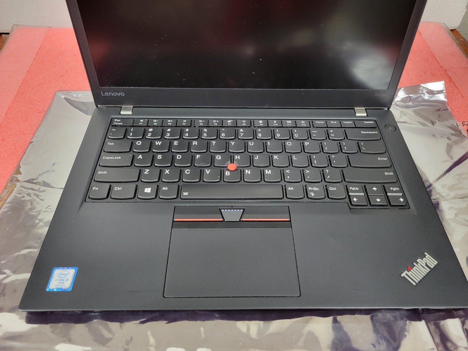 Lenovo ThinkPad T470S 14″ i5-7300U 4GB RAM *NO HDD/OS/COVER/BATT/AS IS* | LP522
