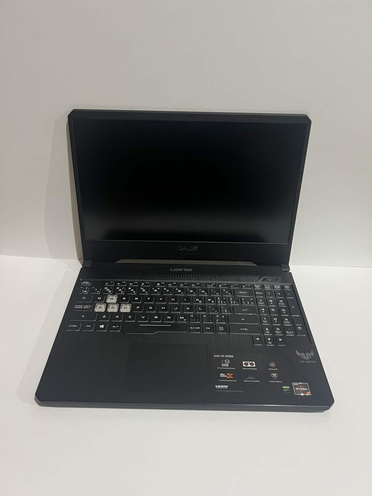 ASUS TUF Gaming Laptop – FX505DT – Ryzen 7 3750H – GTX 1650 – NO RAM/SSD