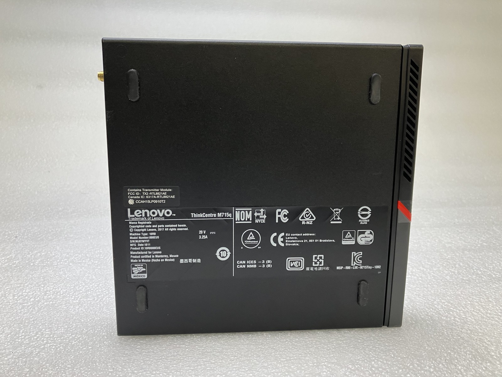 Lenovo 10RB000EUS PRO A6-8570E R5 0GHz 4GB RAM NO HDD AMD NO OS Good