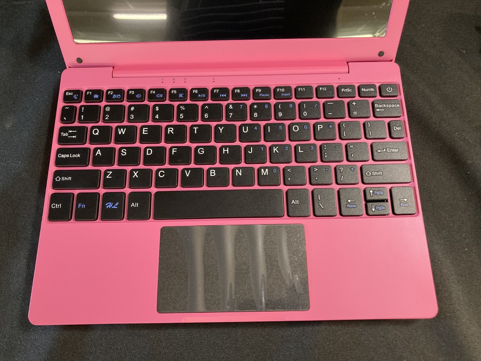 Netbook 10.1″ Android OS Portable Laptop, Pink with A133P CPU, 2GB RAM 64GB ROM