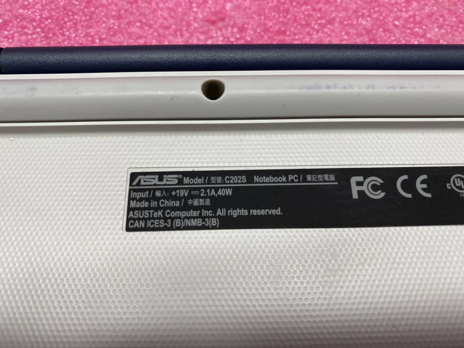 Asus Chromebook C202SA 11.6″ N3060 1.6GHz 4GB RAM 16GB SSD Chrome OS