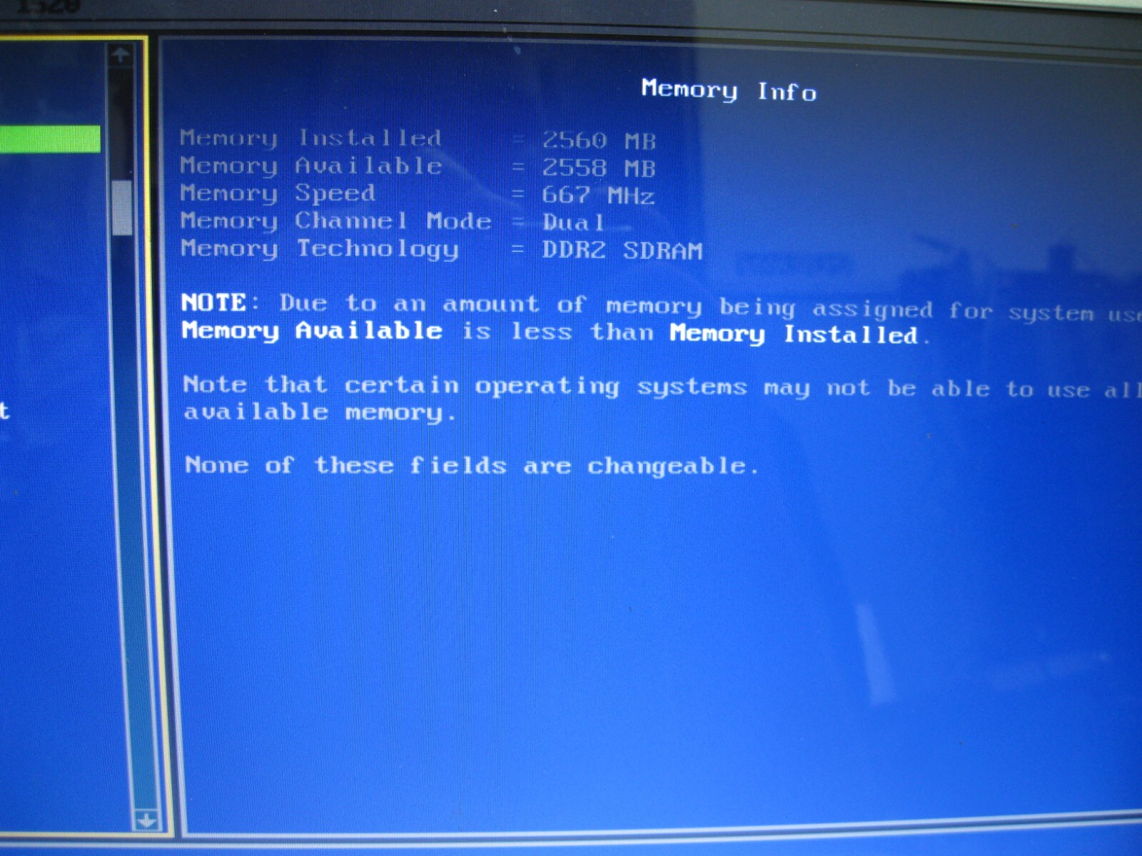 Dell Inspiron laptop computer 1520 1.5GHz 2GB Ram DVD/RW NO HDD