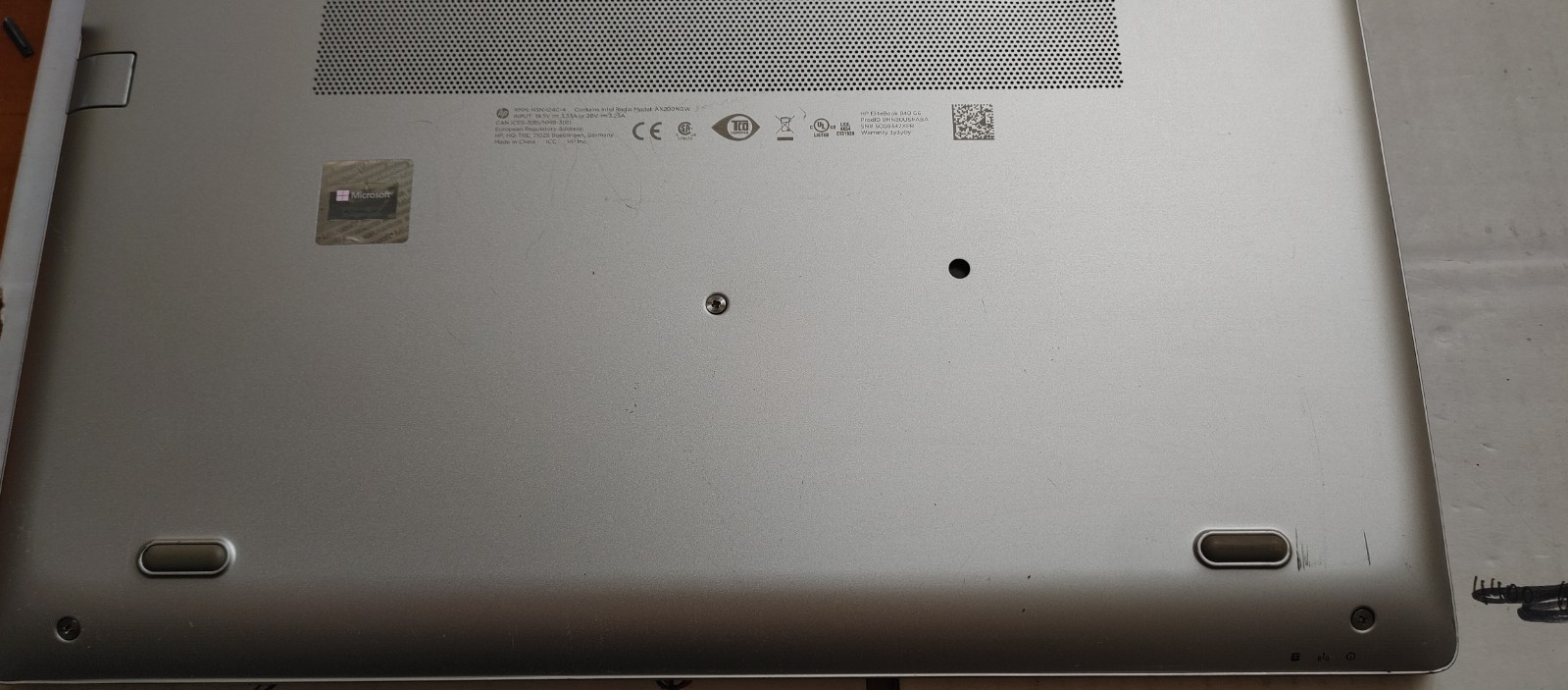 HP ELITEBOOK 840 G6 14″ Intel Core i5-8365U Barebone Parts Repair 8th Gen