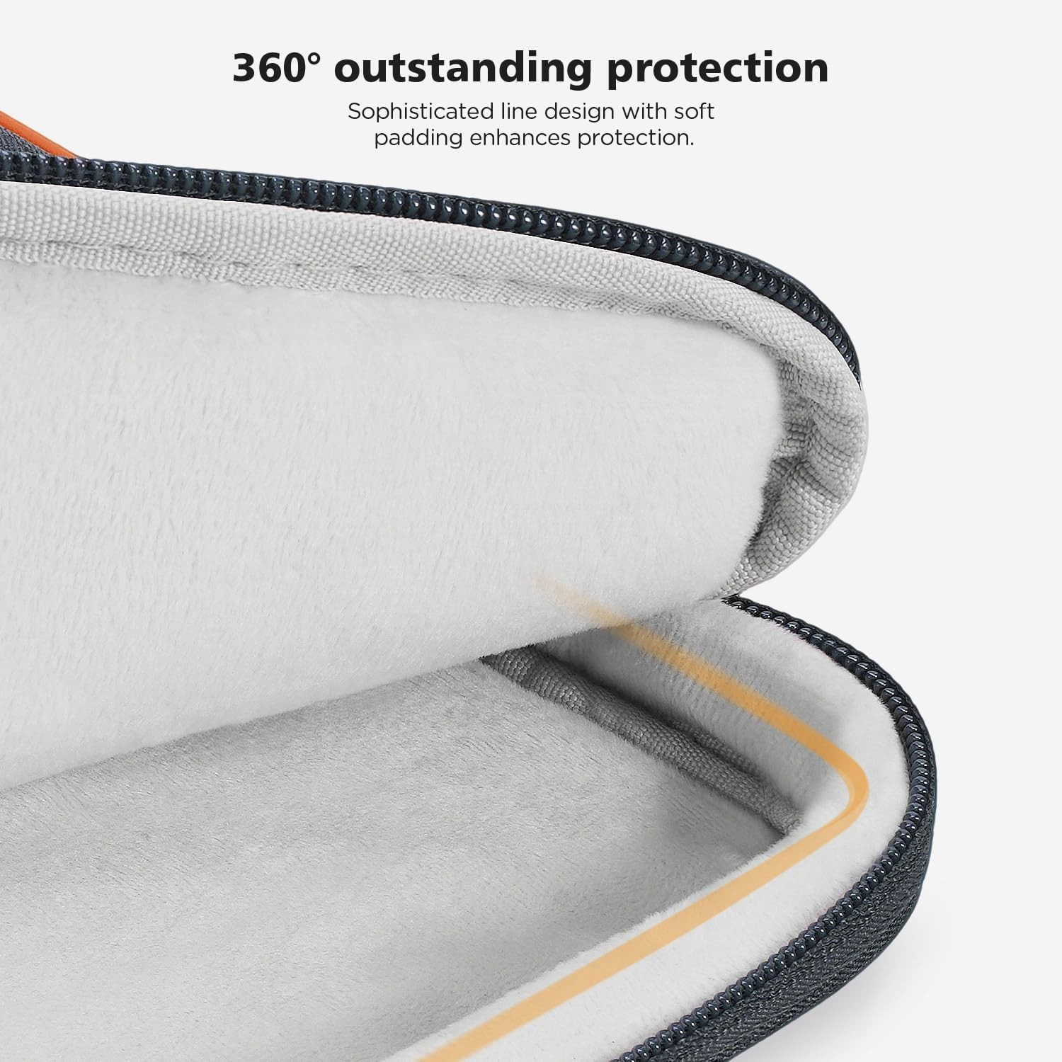 Sleeve for 17 Inch Laptop, Computer Carrying Bag in Grey