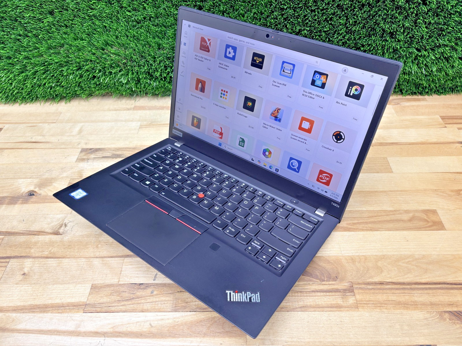 Lenovo ThinkPad T490s Intel i7-8th Gen 1.90GHz 16GB RAM 256GB SSD Windows 11 P*