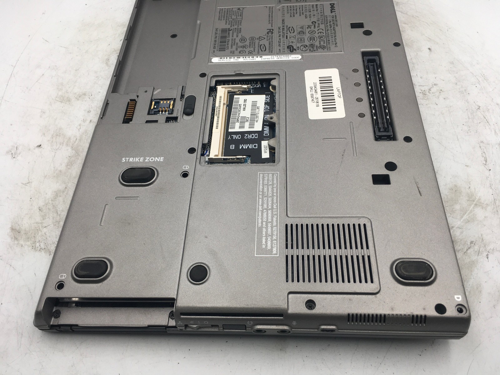 DELL LATITUDE D620 – FOR PARTS/REPAIR – CORE ONLY – INTEL CORE 2 DUO – NO RAM-BB