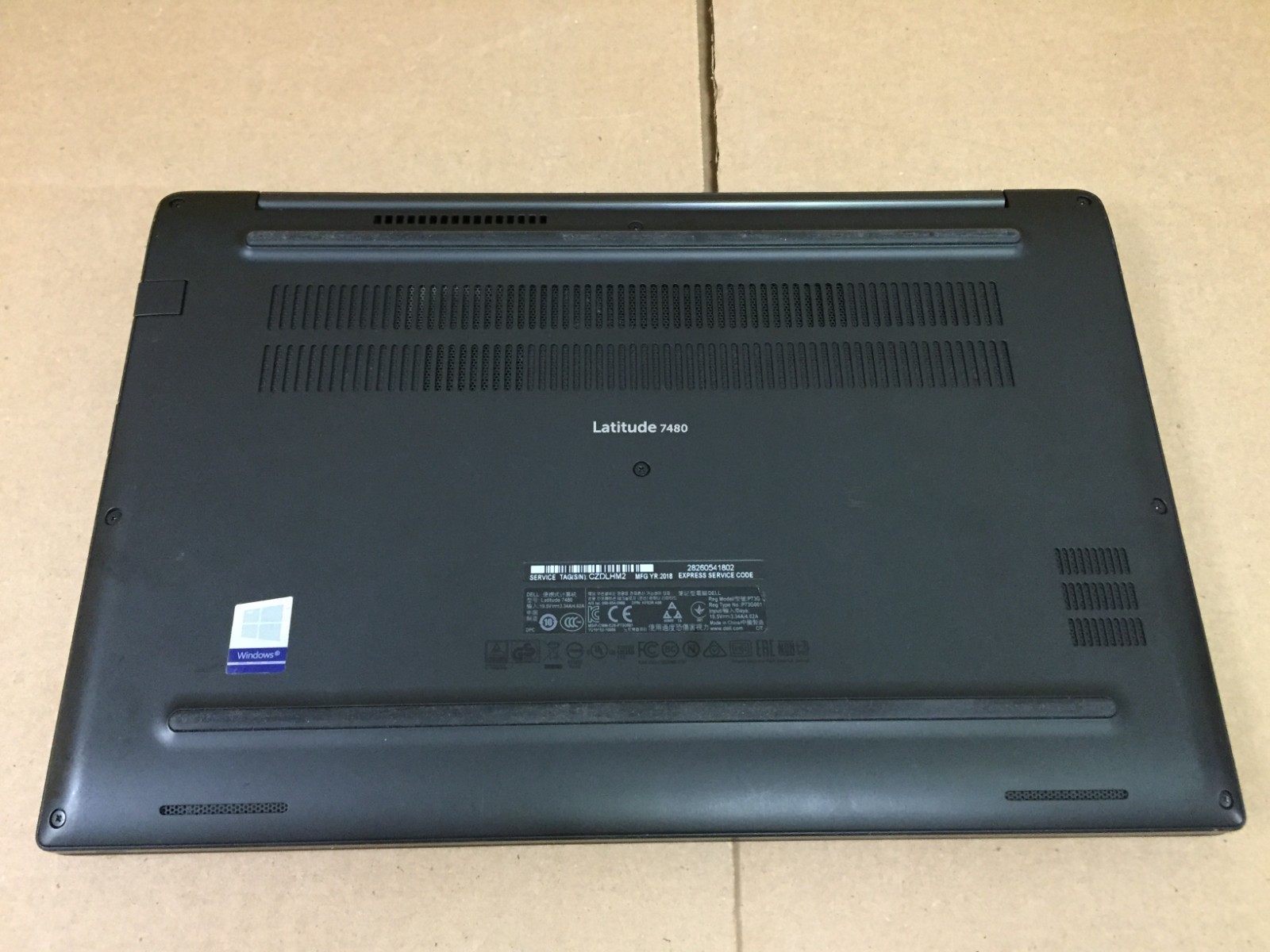 Dell Latitude 7480 14″ Touch Screen FHD Laptop i5-7300U 8GB RAM 256GB SSD w/AC