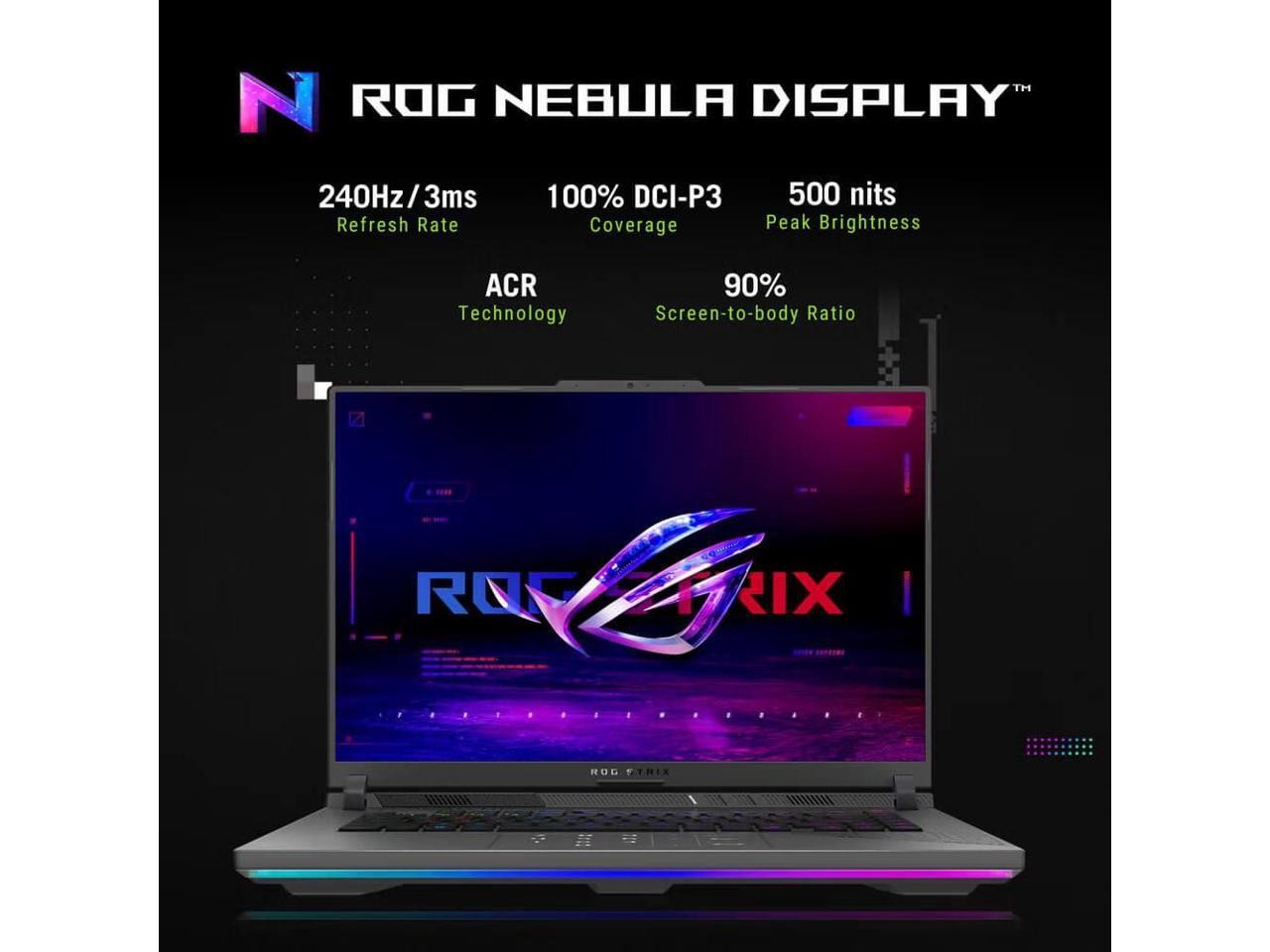 Asus G614FR-DS96 16 inch ROG Strix G16 – AMD Ryzen 9 9955HX3D – 32GB – 1TB – NVI