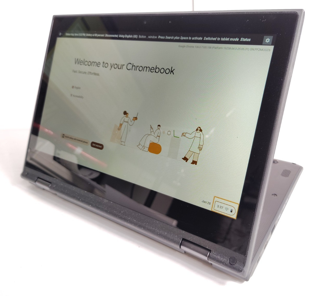 Lenovo Chromebook 300e 2nd Gen AST 82CE AMD A4 4GB RAM 32GB eMMC – FREE SHIPPING
