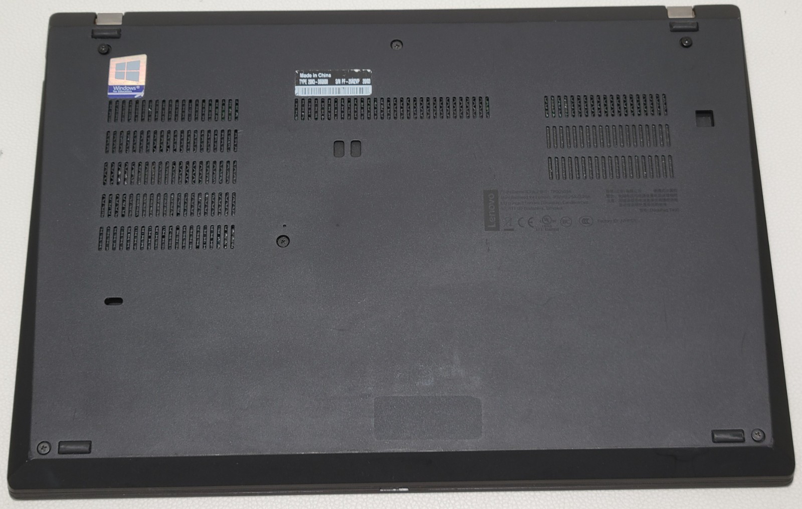 Lenovo Thinkpad T490 i5-8265U 16GB RAM NO ADAPTER/ BATTERY (UID TE3BC898FF)