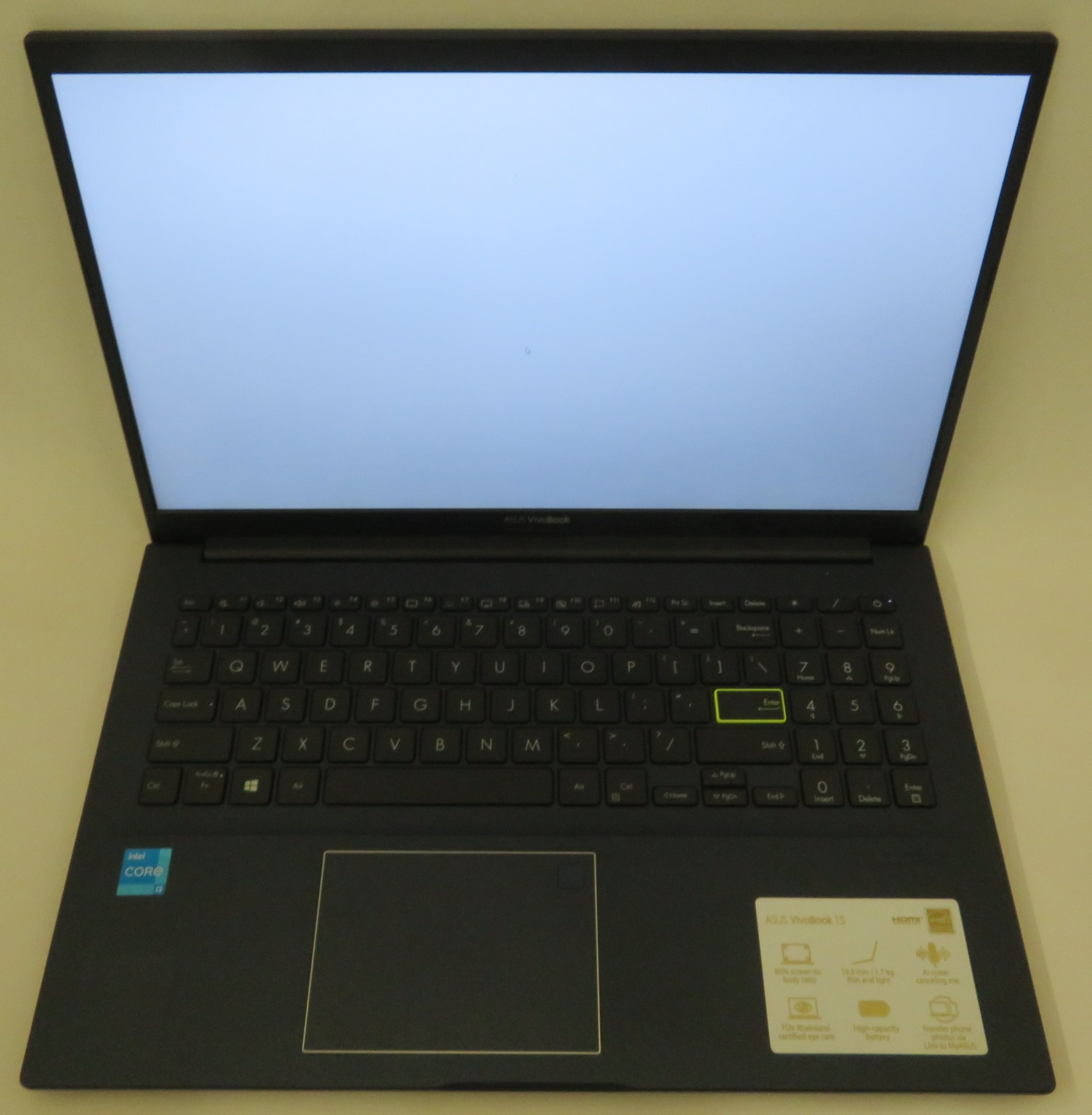 VIVOBOOK F513E I3-1115G4@3.0GHZ, 8GB, 256GB