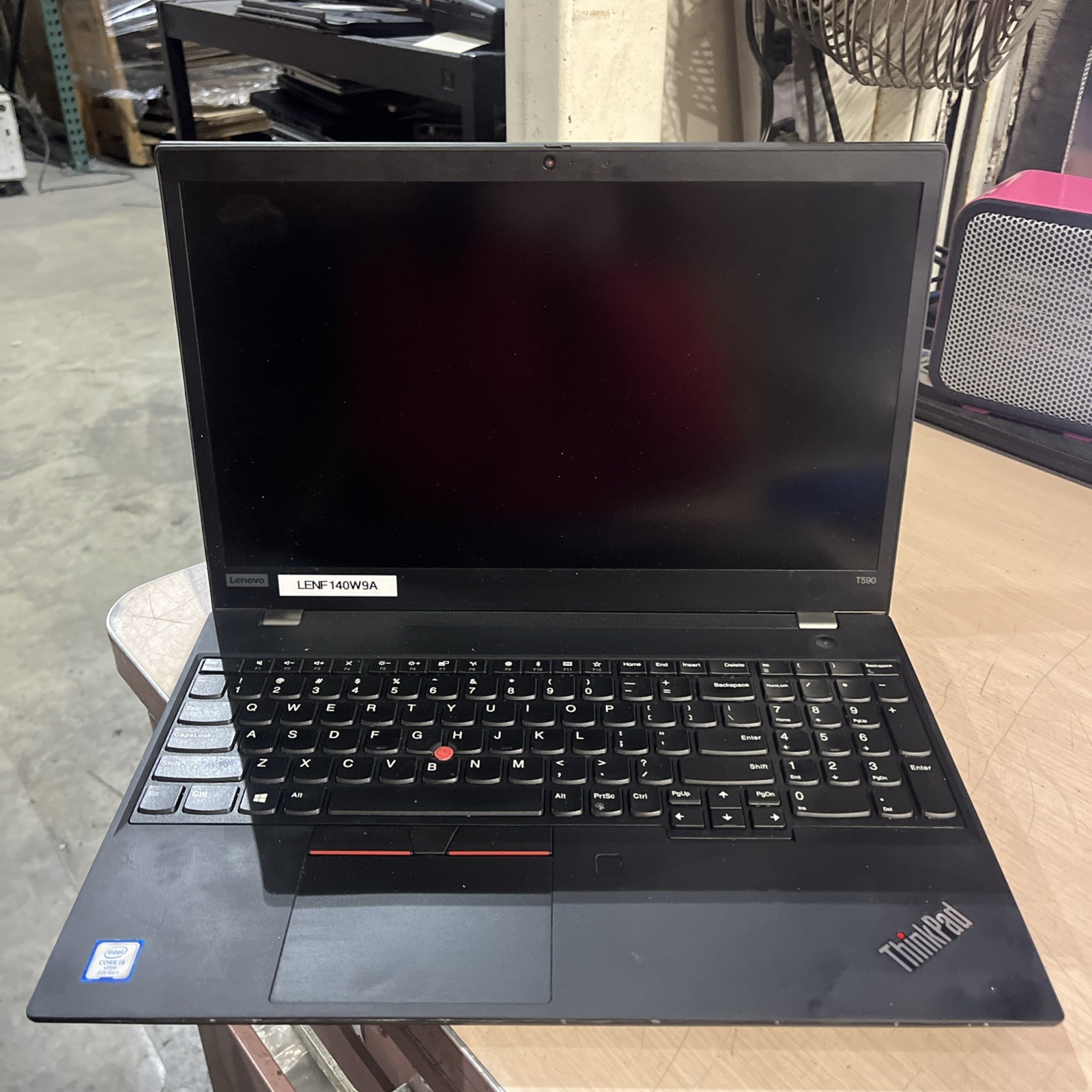 LENOVO THINKPAD T590 INTEL CORE I5 8TH GEN NO RAM NO HD