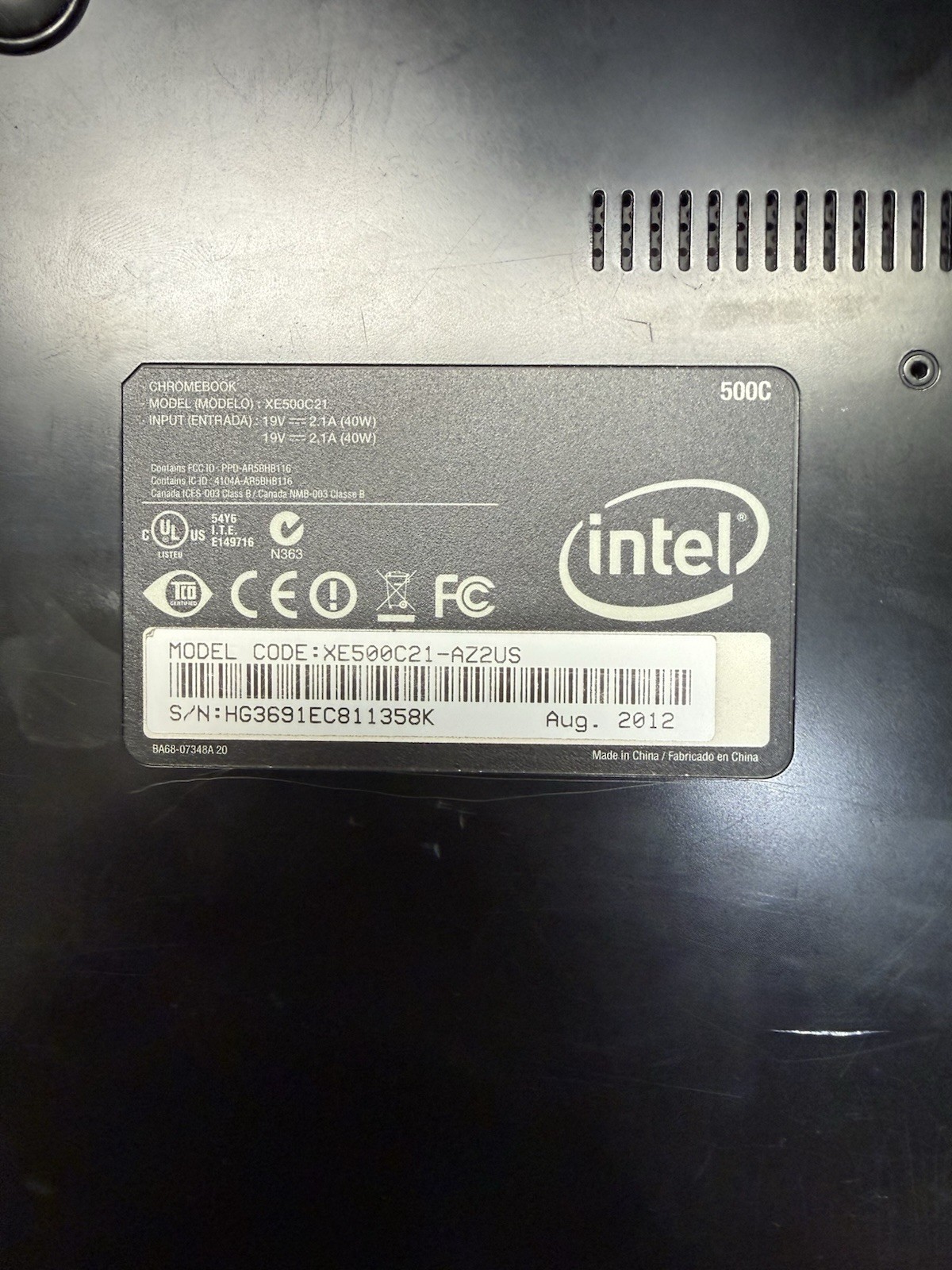Samsung Chromebook Xe500c21 LOT OF 3