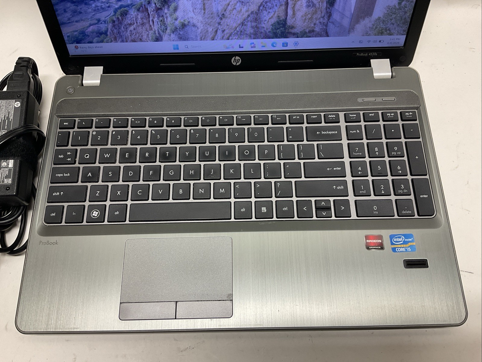 HP PROBOOK 4530S 15″ Core i5-2410M 2.30GHZ 8GB 750GB HDMI Wi-Fi Windows 11 Pro