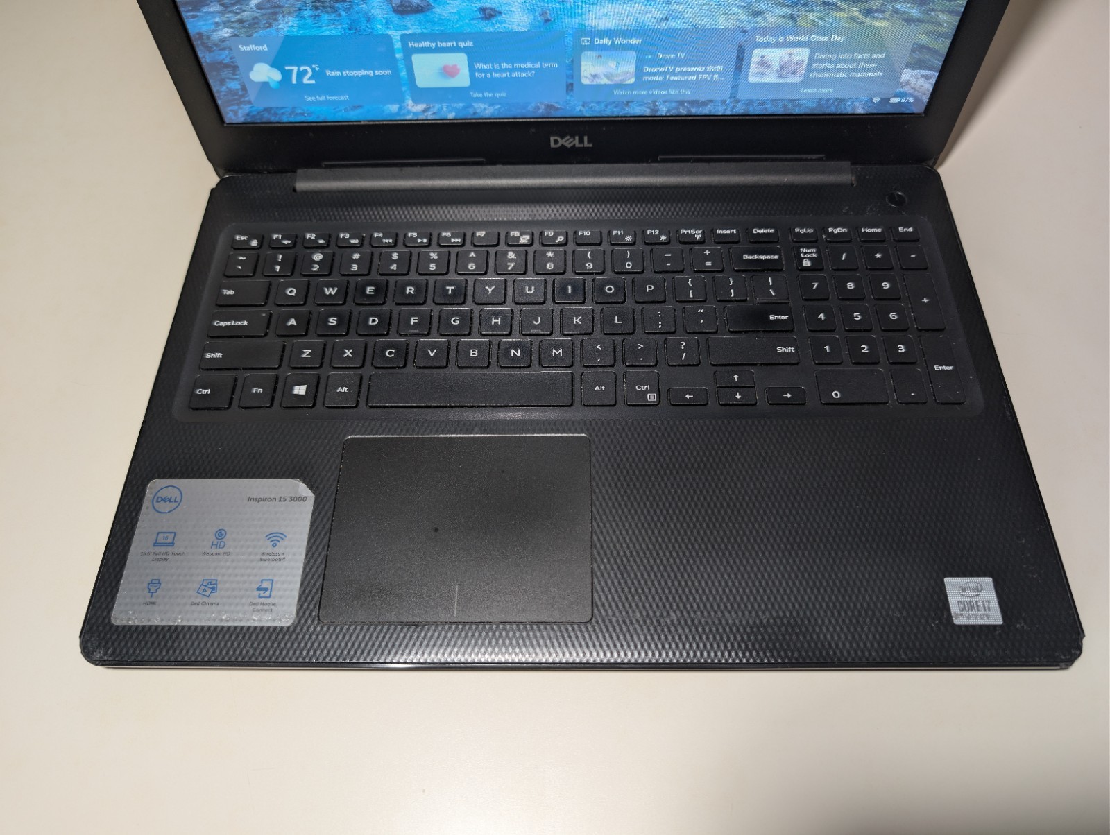 Read DELL INSPIRON 15 3593 Touchscreen | i7-1065G7 16GB RAM 256GB SSD + 500GB HD