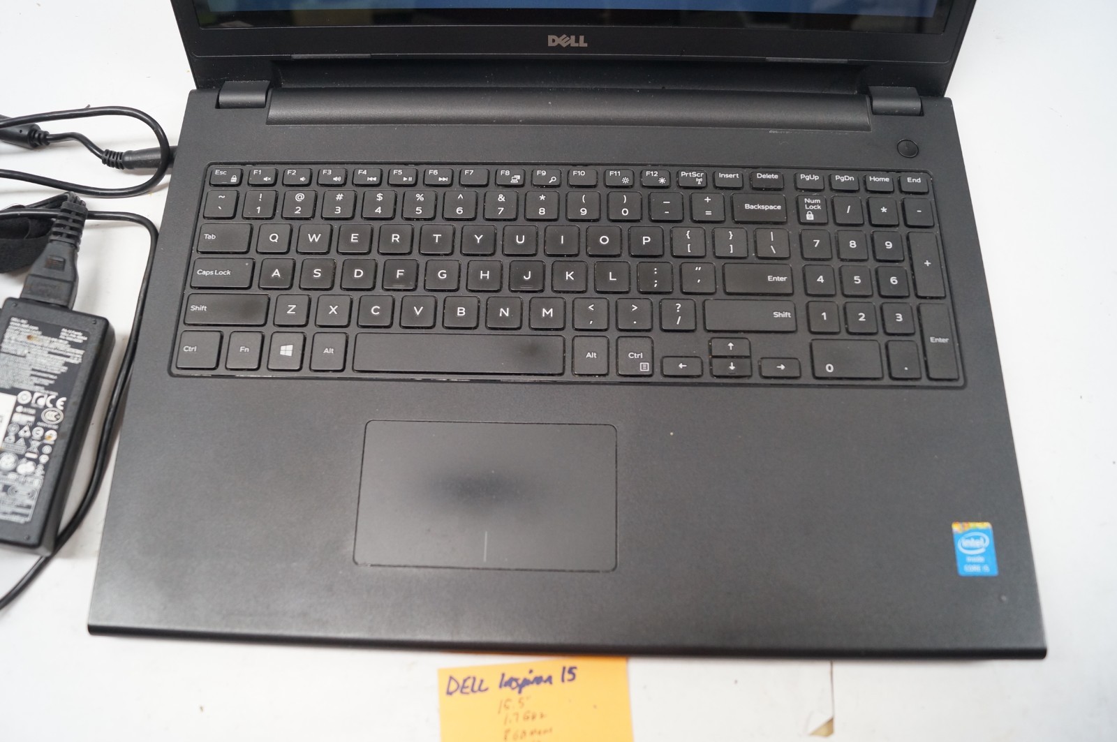Dell Inspiron 15 3542 15.5″ 1.7GHz 8GB Mem No HD Needs New Batt WORKING PoR B153