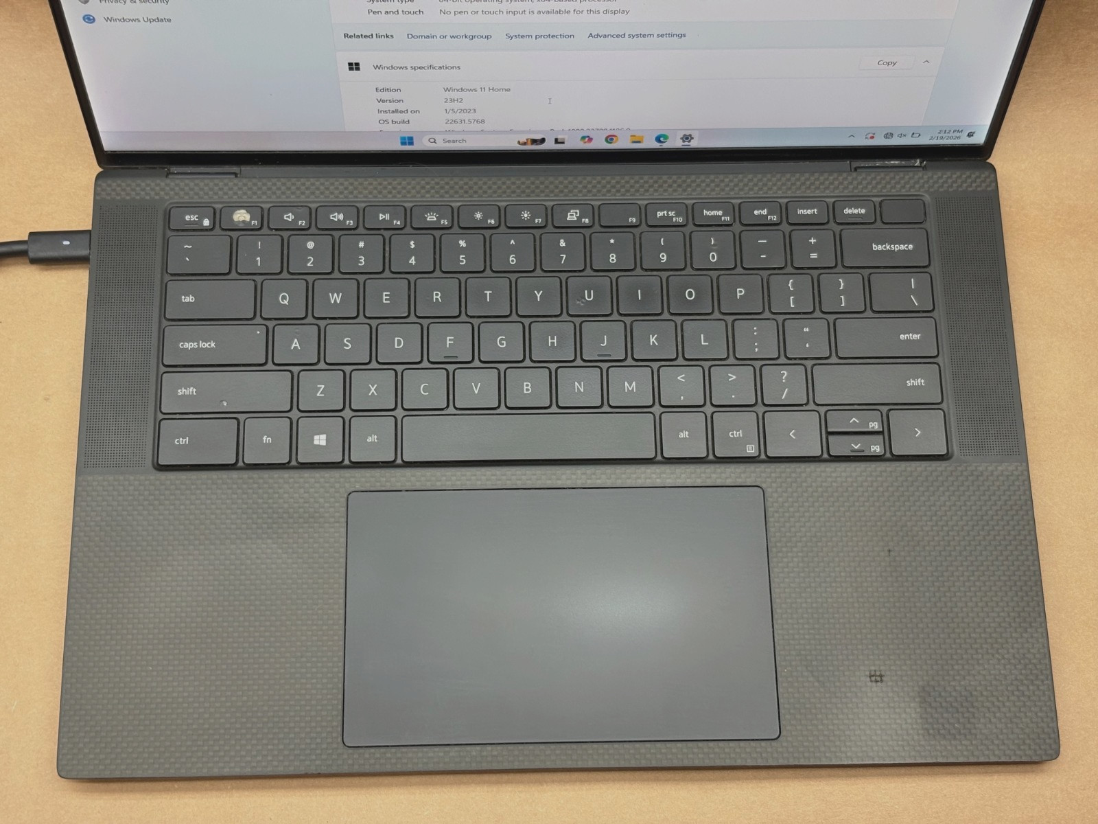 Dell XPS 15 9510 11th Gen. Intel Core i9-11900H 2.50GHz 32GB 1TB SSD Laptop
