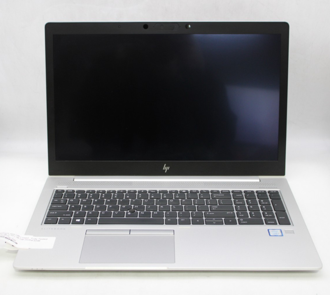 HP EliteBook 850 G6-i7-8565U@1.8GHz-16GB DDR4-NO STORAGE OR OS *USED/TESTED*