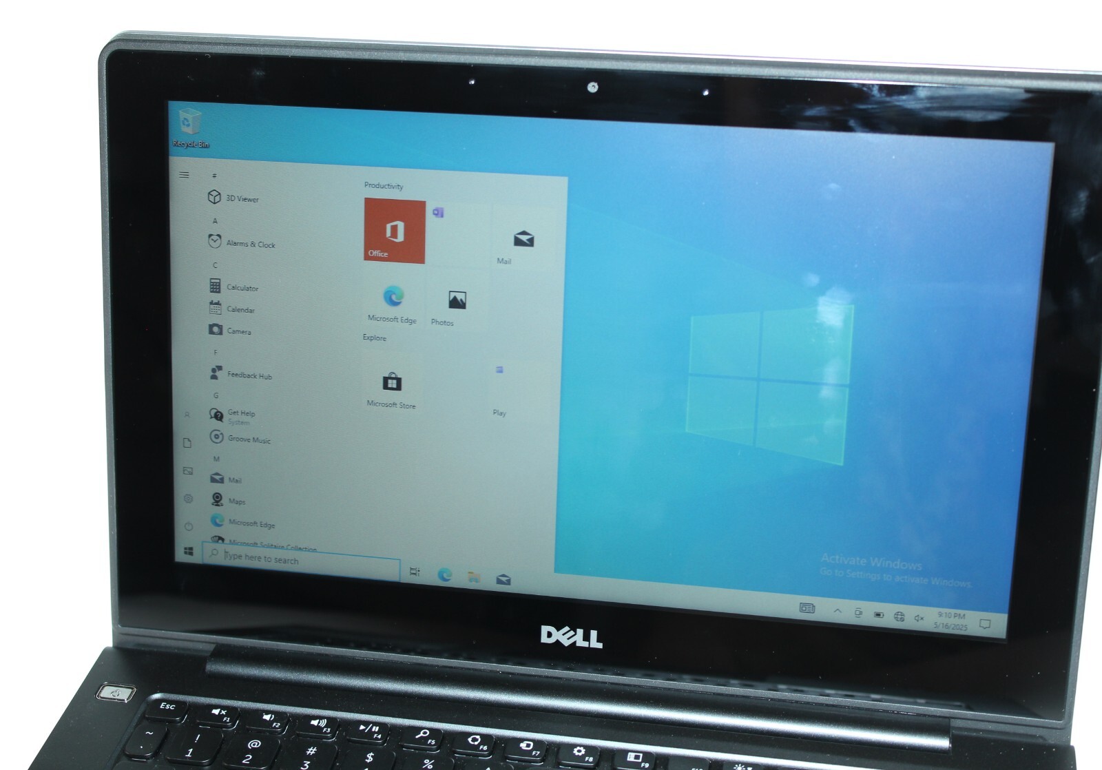 Dell Inspiron 11 – model 3135 touchscreen – AMD A6-1450 Radeon R5 – windows 10