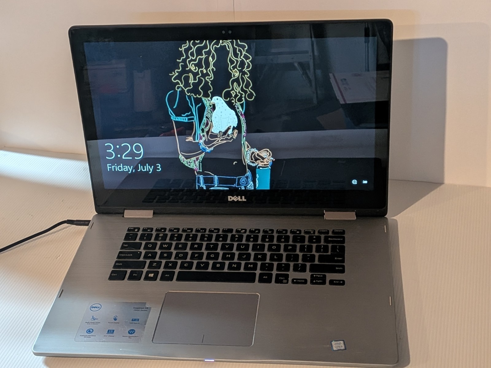 Dell Inspiron 15 7579 2-in-1 Touch Laptop – Keyboard Not Working, No SSD