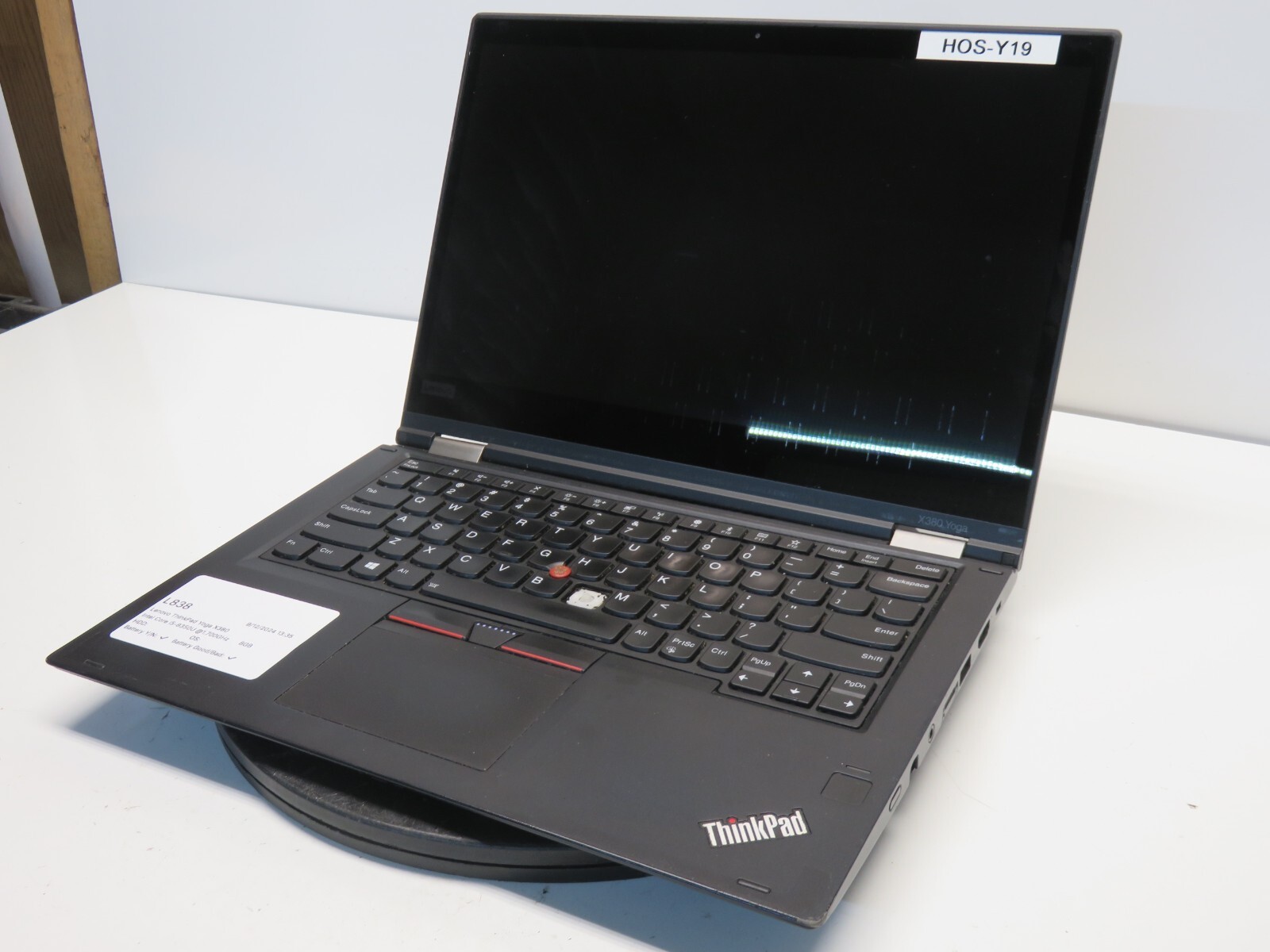 Lenovo ThinkPad Yoga X380 Intel Core i5-8350U 1.7 GHz 8GB NO HDD