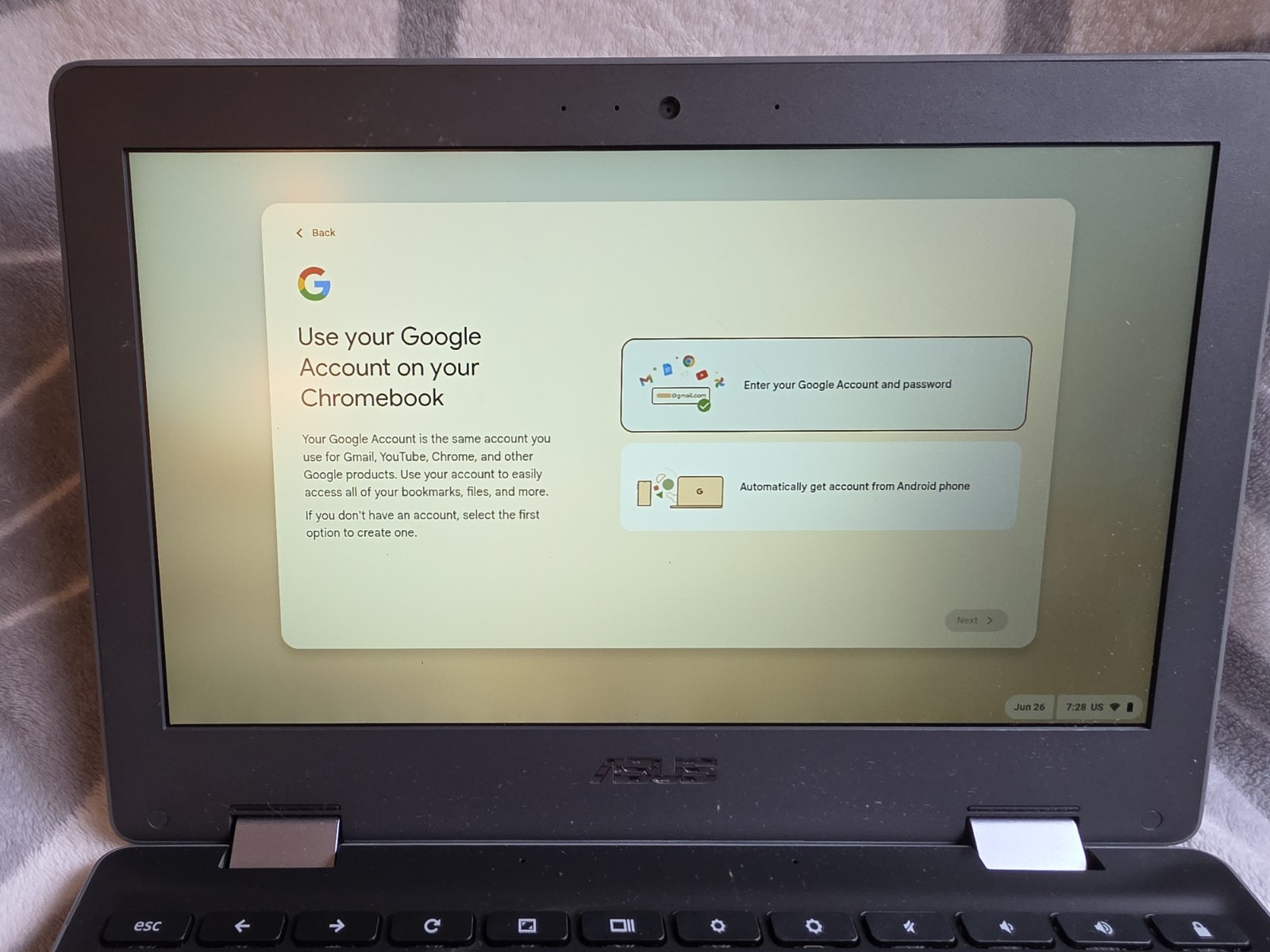 ASUS Chromebook 11.6″ Notebook Touchscreen Computer Tablet C214M Google OS