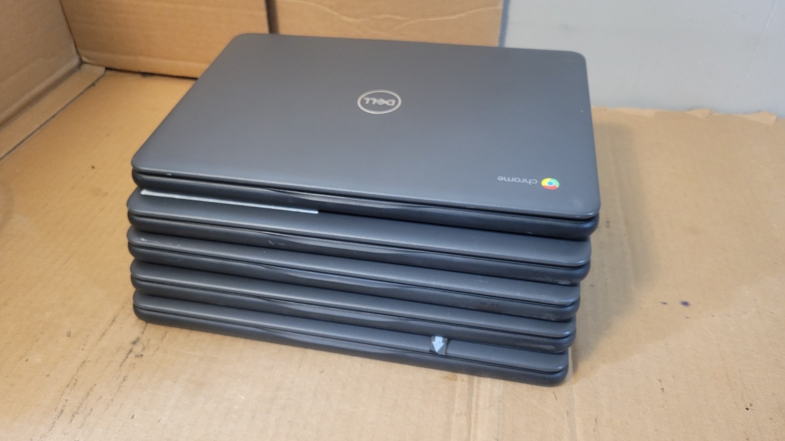 Lot of 5 Dell Chromebook 3100 11.6″ intel celeron/ 4GB RAM / 16GB eMMC – Parts