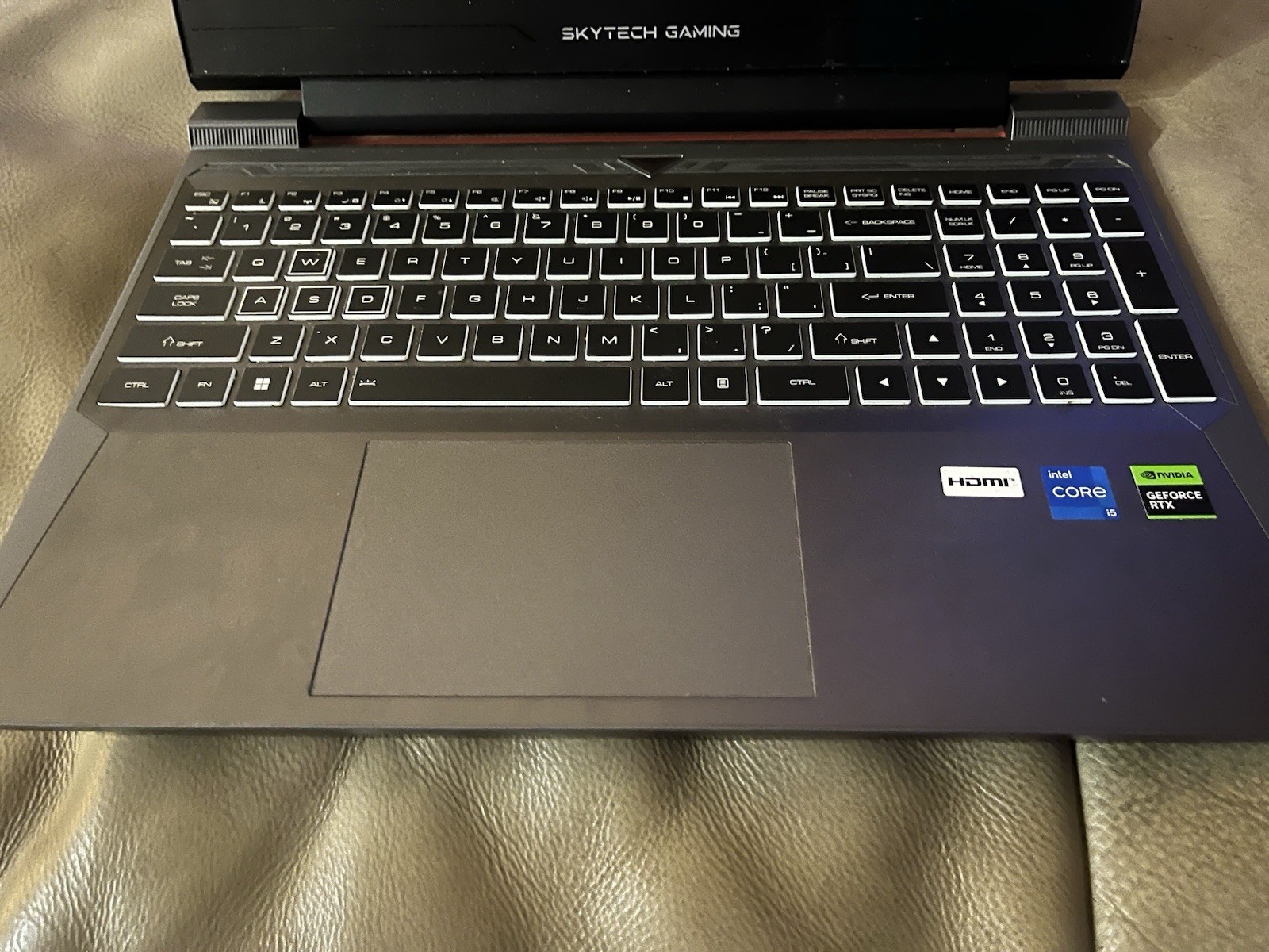 Sky tech Ares Gaming Laptop 15.6” Screen READ AD PARTS OR REPAIR