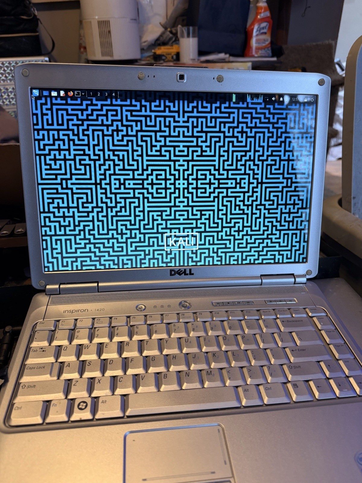 Dell Laptop Kali Linux 320GB HDD + Atheros AR9271 WiFi Adapter No Charger