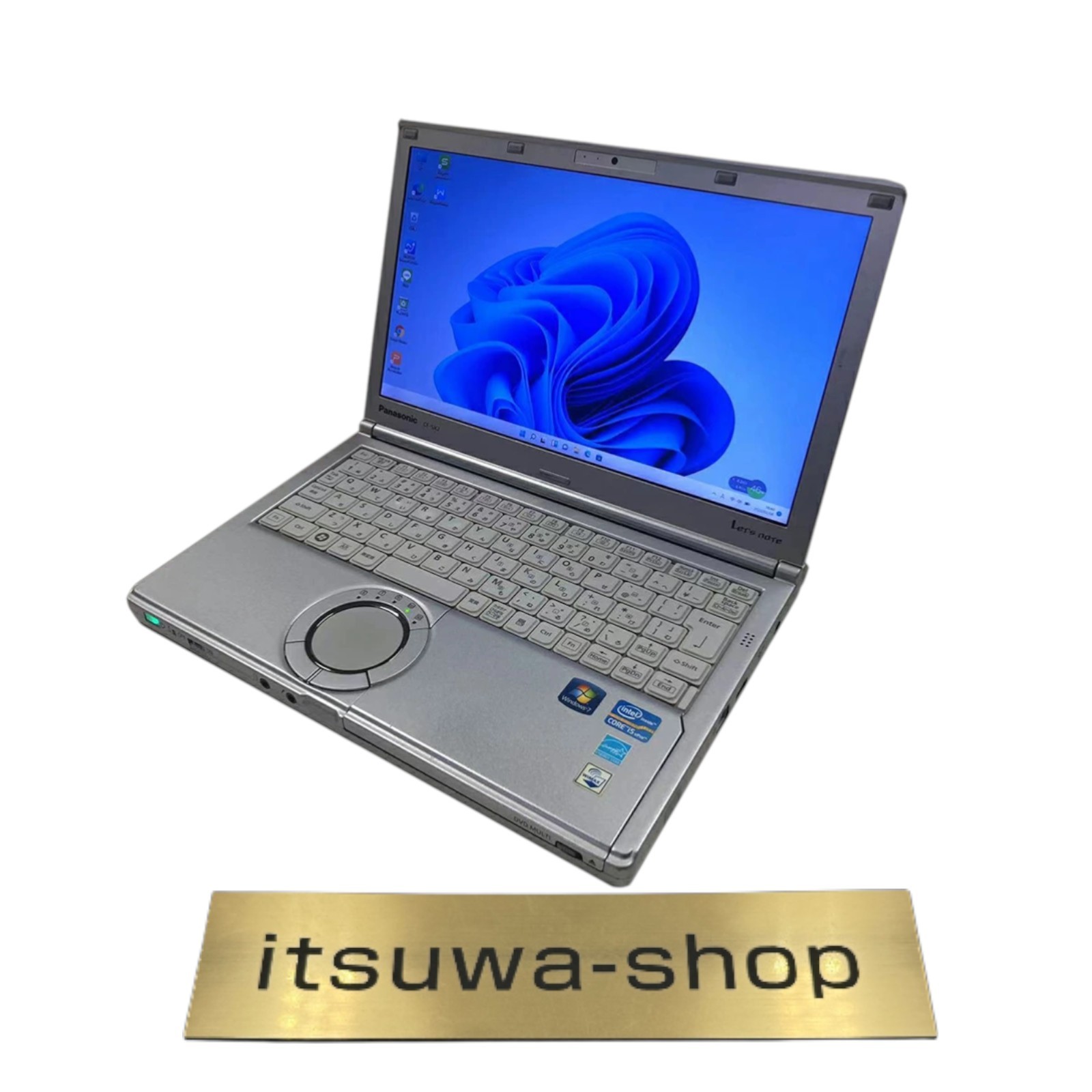Panasonic Let’s Note CF-SX2 DVD Intel Core i5 SSD 128 GB 4GB RAM Windows 11 Pro